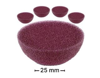 FLEX 25MM VIOLET BUFF PAD MED CUT-PACK 5