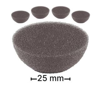 FLEX 25MM BLACK SOFT POLISH PAD -PACK 5