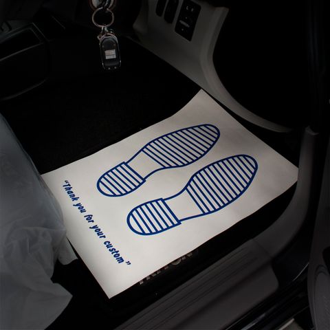 Disposable on sale car mats