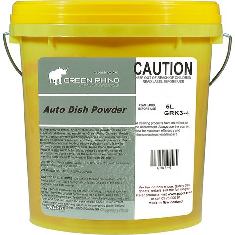 GREEN RHINO® AUTO DISHWASH POWDER 4KG