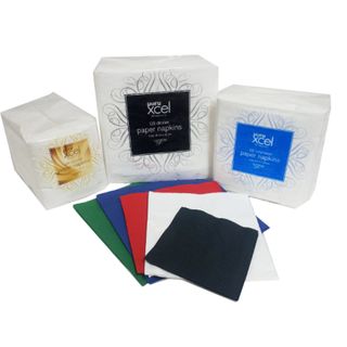 PUREXCEL NAPKIN 2PLY 320MM WHITE CTN