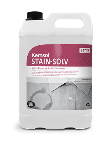 Stain Solv Solvent Laundry Spotter Treatment 5ltr