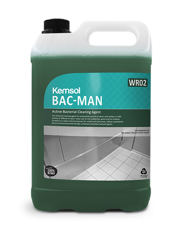 Bac-Man 5ltr - Active Bacterial Cleaning Agent - Floors