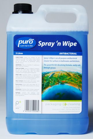 Puro Spray & Wipe 5ltr