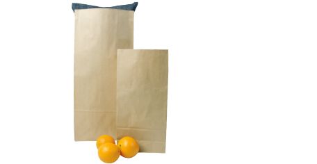 #2 Block Bottom Brown Bag 80gsm 160 x 85 x 350mm 500/ctn