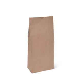 #2 Block Bottom Brown Bag 80gsm 160 x 85 x 350mm 500/ctn