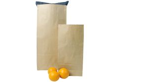 #3 Block Bottom Brown Bags 70gsm 185 x 100 x 380mm 200/ctn