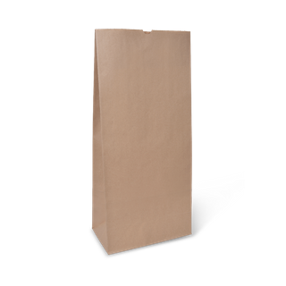 #5 Block Bottom Brown Bag 70gsm 205 x 125 x 445mm 200/ctn