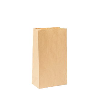 #6 Block Bottom Bag 50gsm 150 x 90 x 270mm 2000/ctn