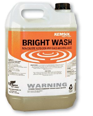 Bright Wash Non-Caustic Auto Dish & Glass Washing 20ltr