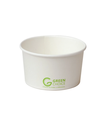 White Paper Ice Cream Cup 5oz (Ctn) 1000