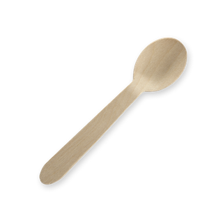Wooden Tea Spoon 10cm (Ctn) 2000