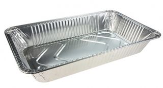 Foil Tray Oblong Deep 525 x 325 x 80mm 50/Ctn