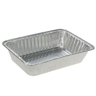 Foil Rectangle Deep Tray 219 x 156 x 48mm 500/ctn