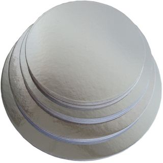 Cake Disc Foil 6" 100/ctn