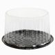 Cake Dome Base & Lid High 8" 195 x 125mm 100/ctn