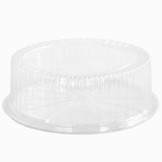 Cake Dome Base & Lid 10" 260 x 100mm 50/ctn