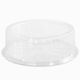 Cake Dome Base & Lid 10" 260 x 100mm 50/ctn