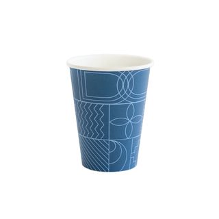 Blue Hot Cup Single Wall 495ml 16oz 1000/ctn
