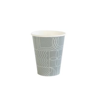 Grey Hot Cup Single Wall 285ml 8oz 1000/ctn