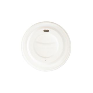 White Paper Lid to suit 12/16oz Hot Cups 1000/ctn