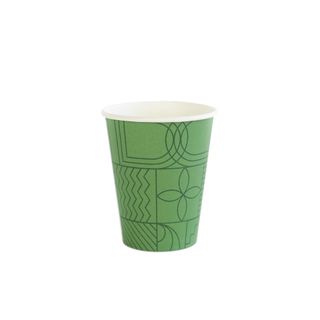 Green Hot Cup Single Wall 285ml 8oz 1000/ctn