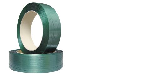 Smooth Green High Tension PET Strap 16mm x 1mm x 1060mtr
