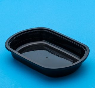 Black Oval Container 500ml 250/ctn