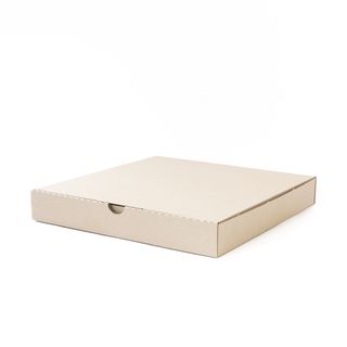 14" Kraft Pizza Box 350 x 350 x 50mm 100/bundle