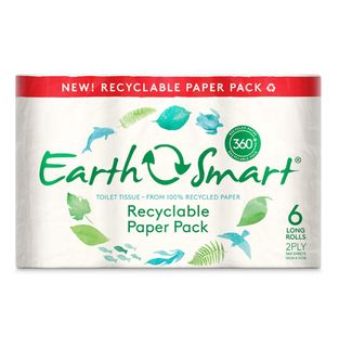 EarthSmart Recycled Toilet Tissue 2 ply 6/ctn