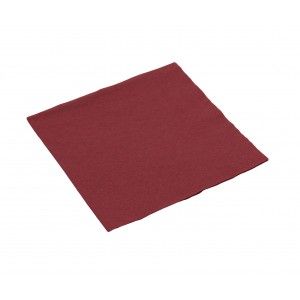 CLEARANCE Dinner Napkin Burgundy 3 ply 4 fold 1200/ctn