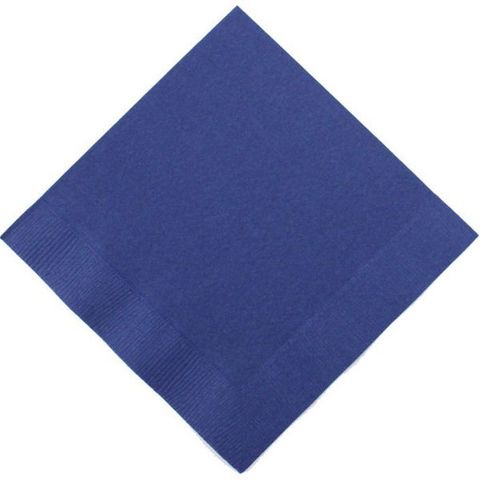 Lunch Napkin Blue 2ply 4-Fold (Ctn) 3000