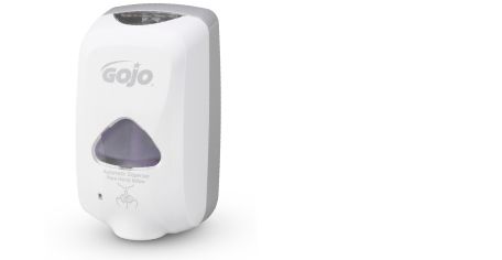 White Gojo Foam Touch Free Dispenser