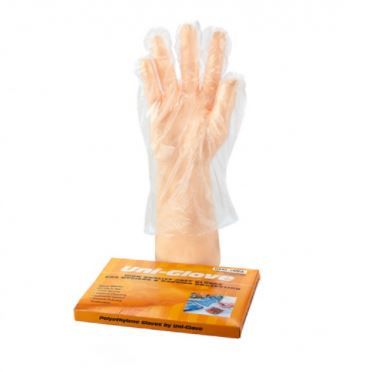 Polyethylene Gloves Clear - Medium 10000/ctn