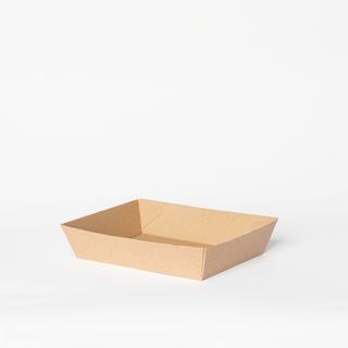 #3 Kraft Tray 180 x 130 x 45mm 300/ctn