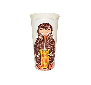 Milkshake Cup 'Be a Great Kiwi' 24oz 800ml 500/ctn