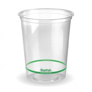 CLEARANCE Clear Round Biobowl 960ml (Ctn) 500