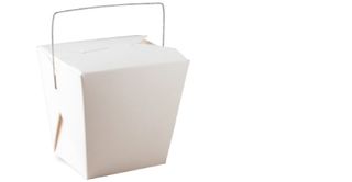 Wire Handle Food Pail White 26oz 775ml 450/ctn