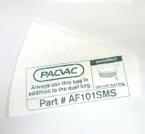 Pac Vac Disposable Microfibre Bags - AF101SMS (Ctn) 10