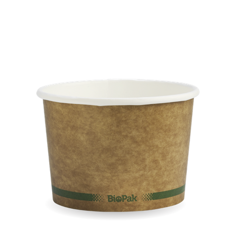 Kraft BioBowl With Green Stripe 16oz 500/ctn