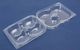 Tray Clear Friand Tray 4 pack - 200/ctn