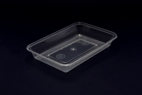 700ml Bonson Wide Base Container Black 500/ctn