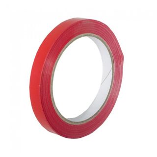 Red Bag Neck Tape 12mm x 66mtr 36 rolls/ctn