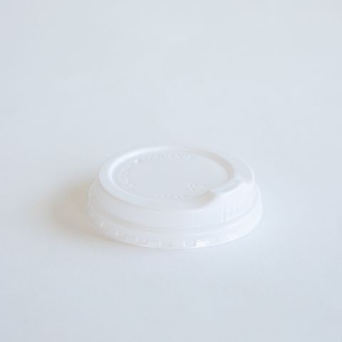 White Sipper Lid to suit 90mm Hot Cups 1000/ctn