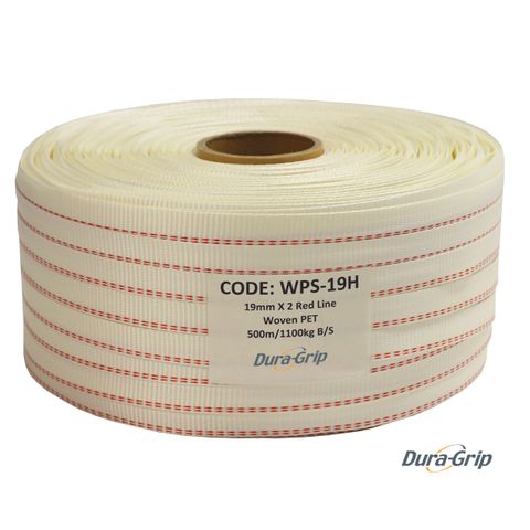 Woven Strapping 19 mm x 500m Dura-Grip WPS-19H