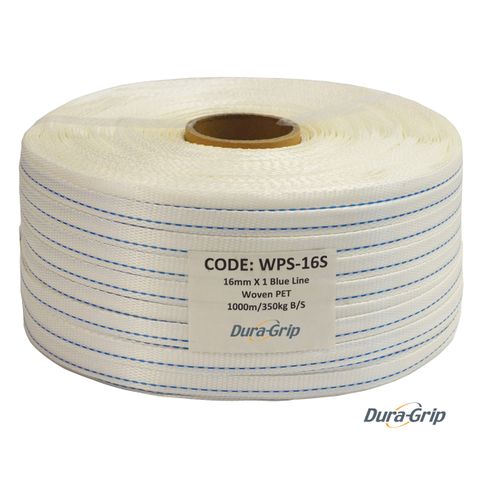 Woven Strapping 16mm x 1000m Dura-Grip WPS-16S