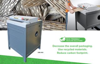 Heavy Duty Cardboard Shredding Machine - 420mm