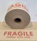 70mm x 100M Saver Reinforced Gummed Paper Tape, Printed - Red Fragile