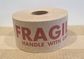70mm x 100M Saver Reinforced Gummed Paper Tape, Printed - Red Fragile