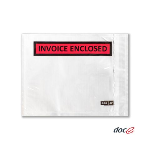 Invoice Enclosed White Doculope 115 X 150 doc-e DE-150IE